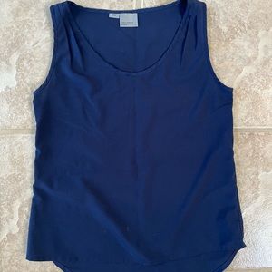 Navy Blue Sleeveless Top